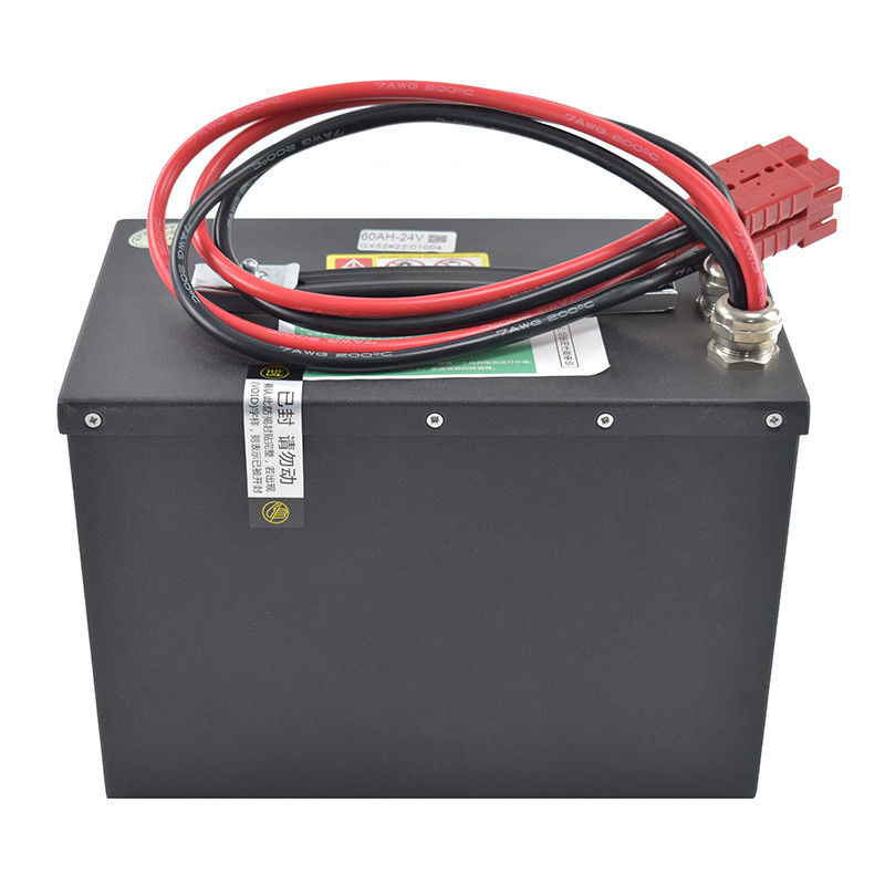 MT15 24V 60AH بطارية ليثيوم أيون 262 * 155 * 187mm لشاحنة الفوليت