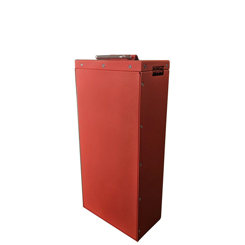 بطارية الليثيوم الحمراء طويلة الأمد مع سعة 60Ah وحجم 330 * 305 * 120mm